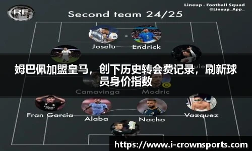 姆巴佩加盟皇马,创下历史转会费记录,刷新球员身价指数